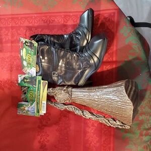 Wicked Witch Costume Set - Black and Brown